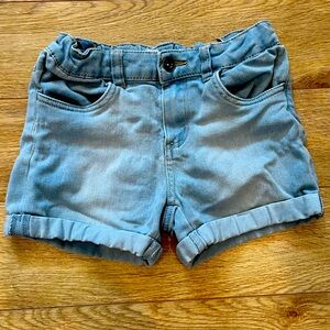 Girls jean shorts
